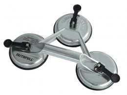 Faithfull Triple Pad Aluminium Pro Suction Lifter £35.99